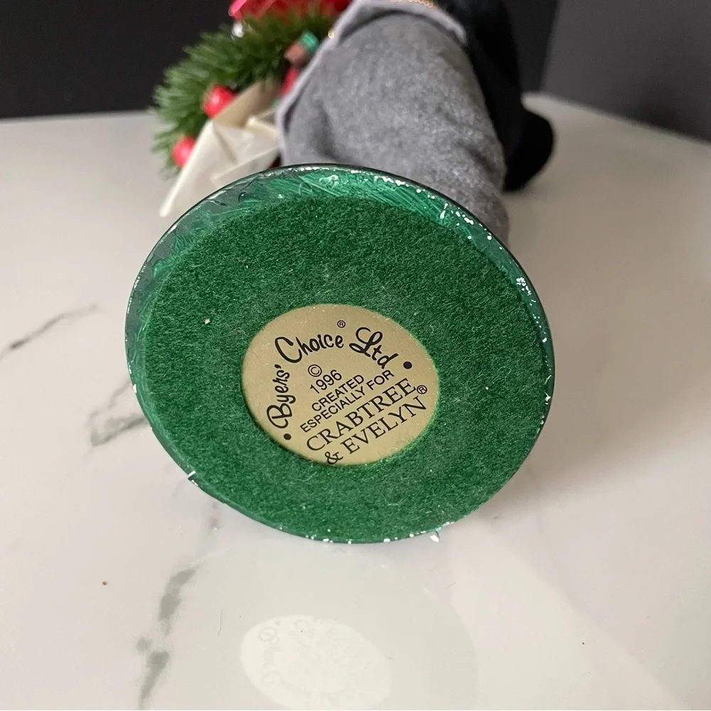 Holiday Shopper Man - Crabtree & Evelyn Caroler - Byer's Choice